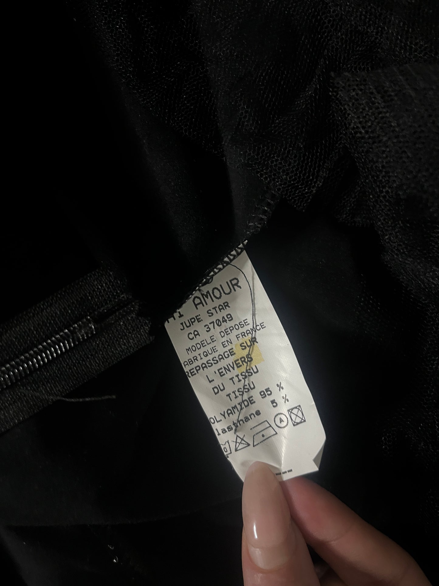 BA AMOUR — Jupe Star Tulle Skirt (Paris, archive) #11087