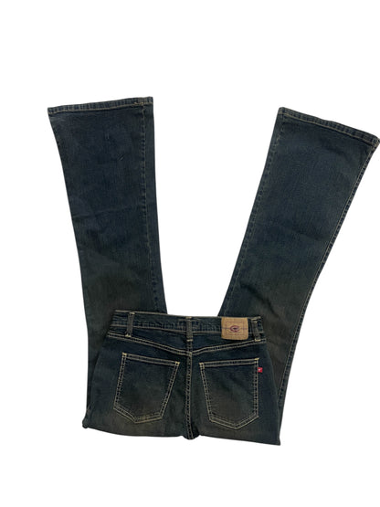 Dark wash bootcut jeans W28 #11315