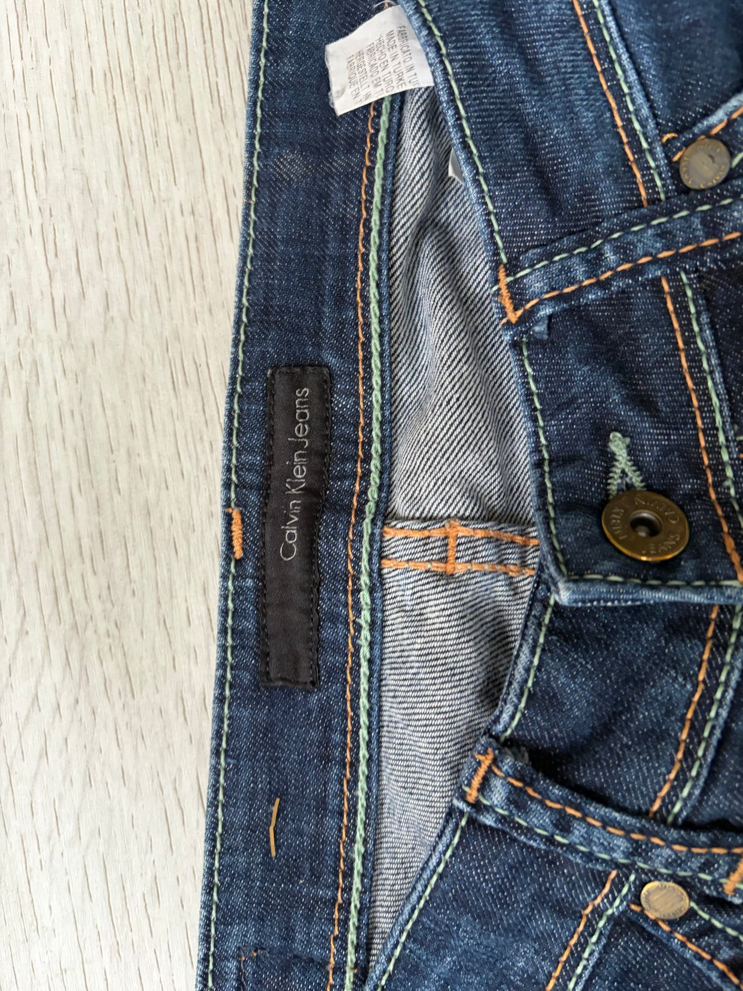 Calvin Klein Studded Bootcut Jeans #13178