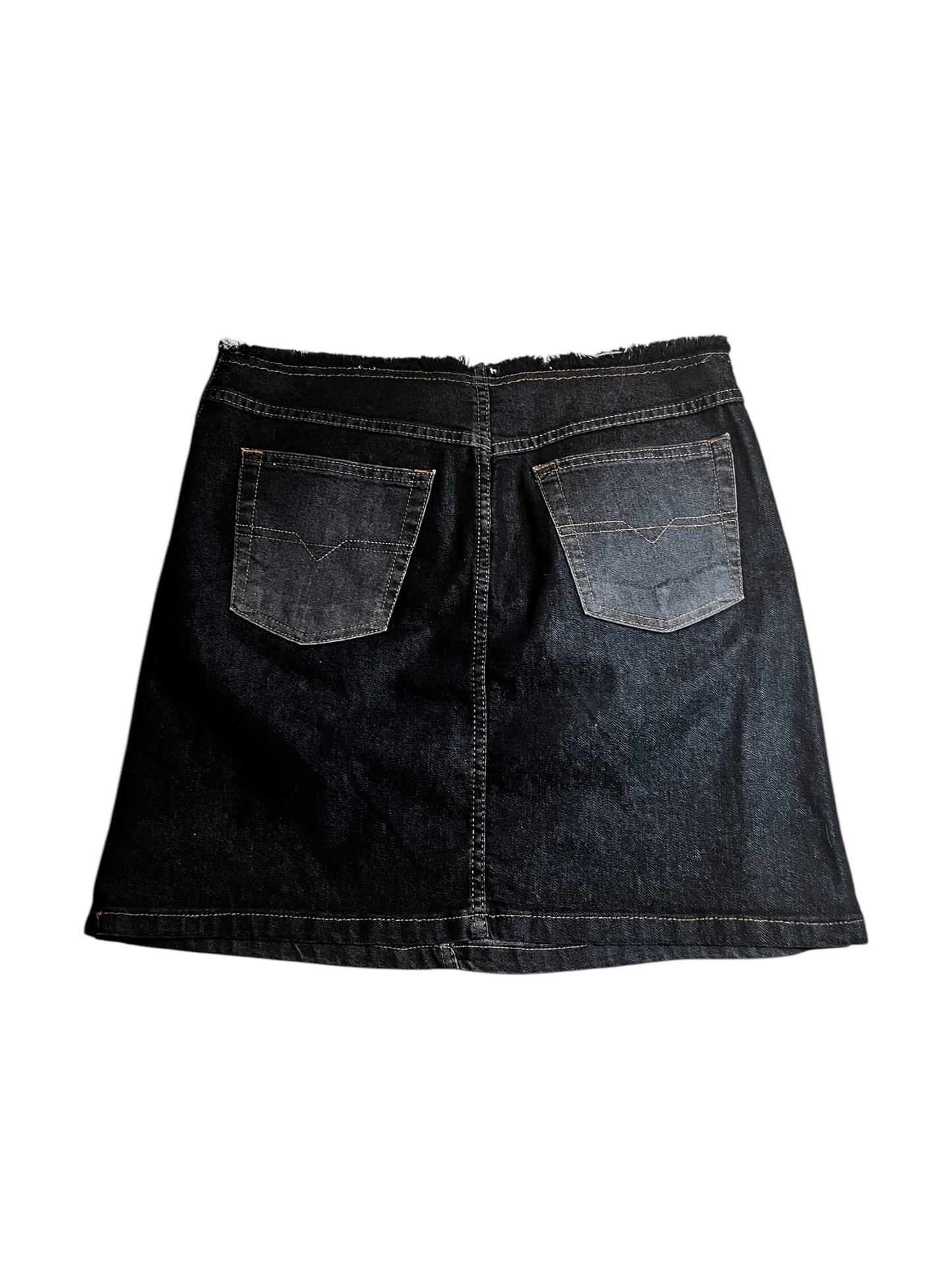 Washed Denim Skirt #7230