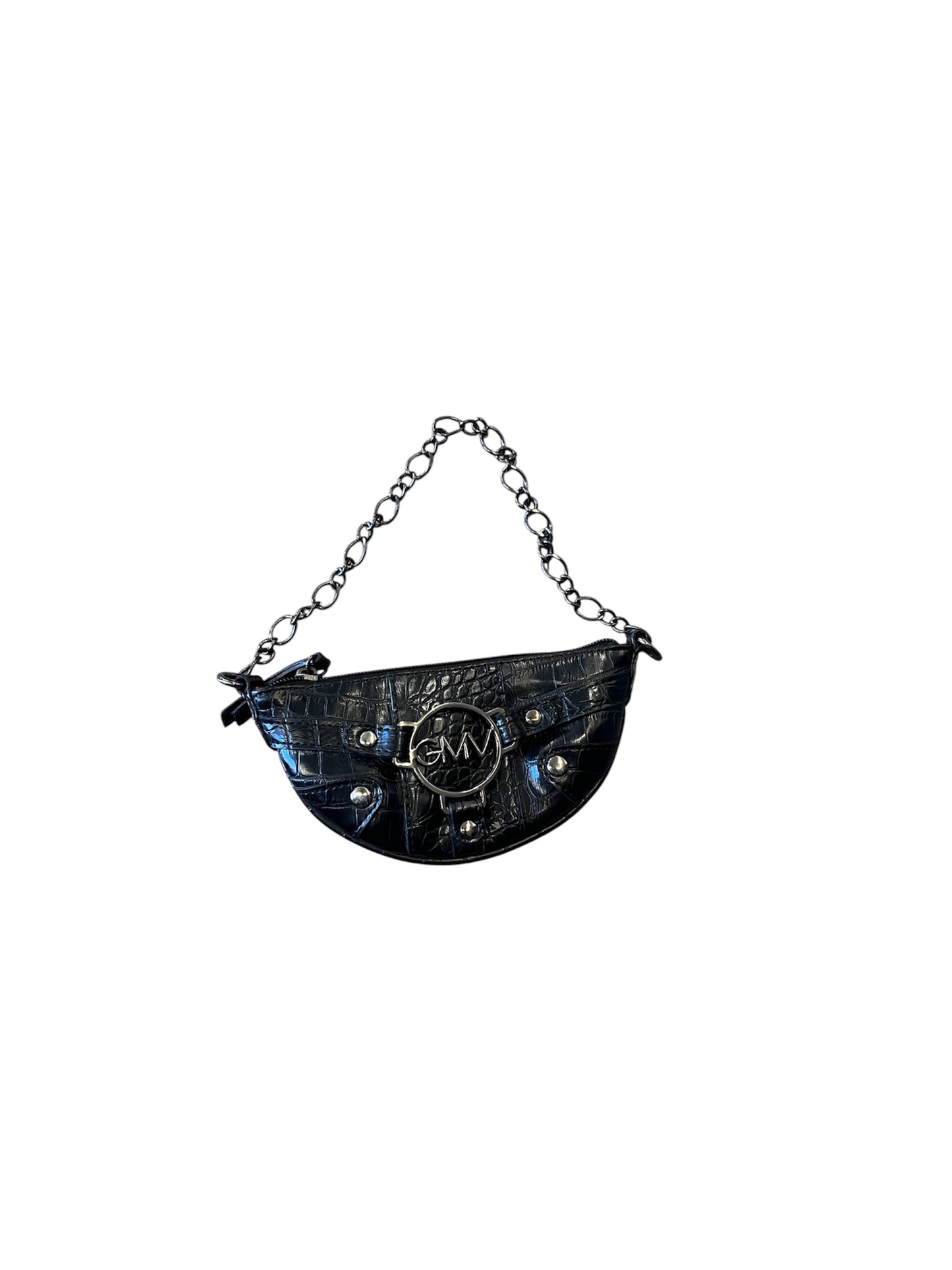 Croc Embossed Chain Bag #12767