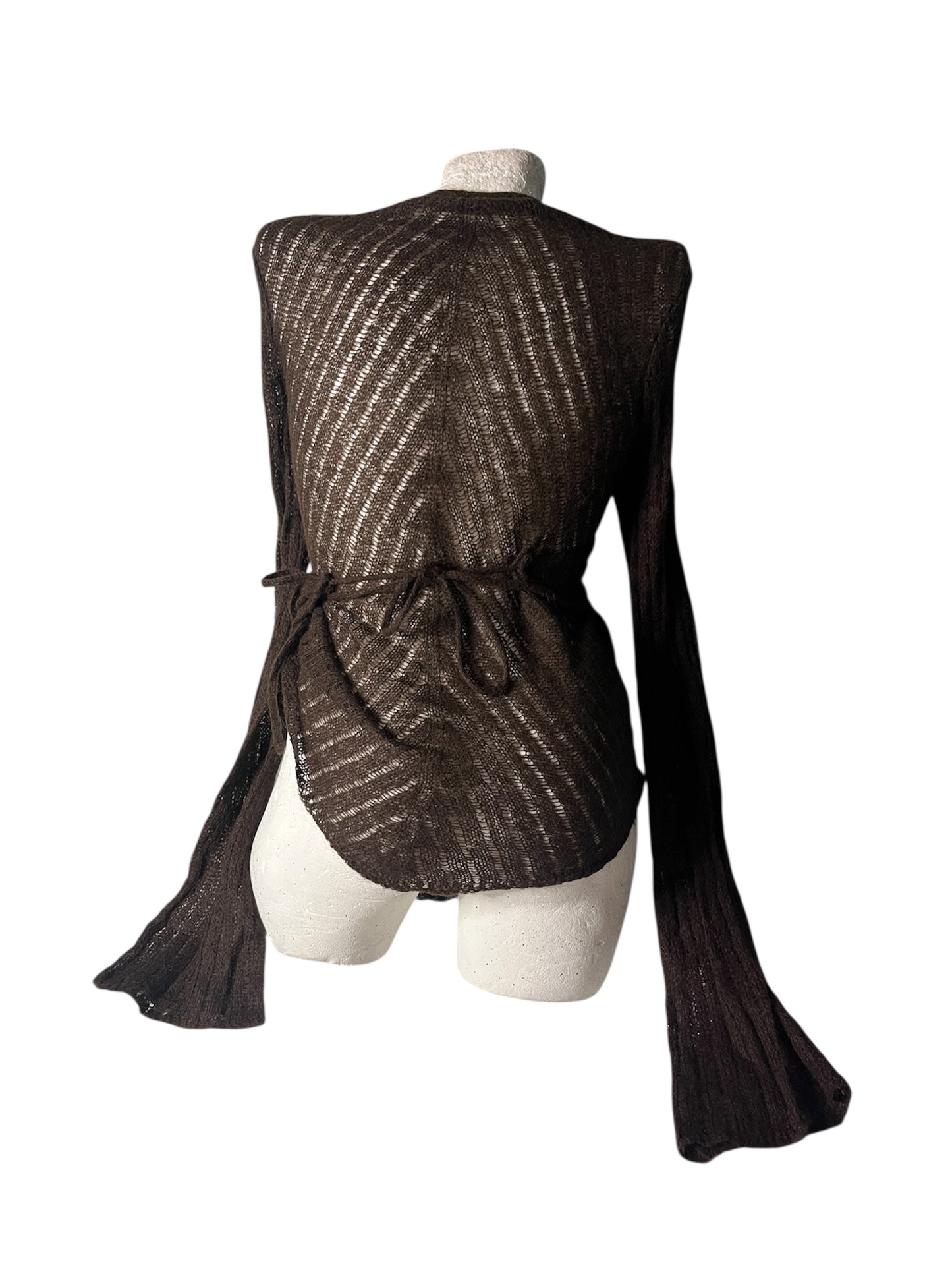 Sheer wrap top #11311