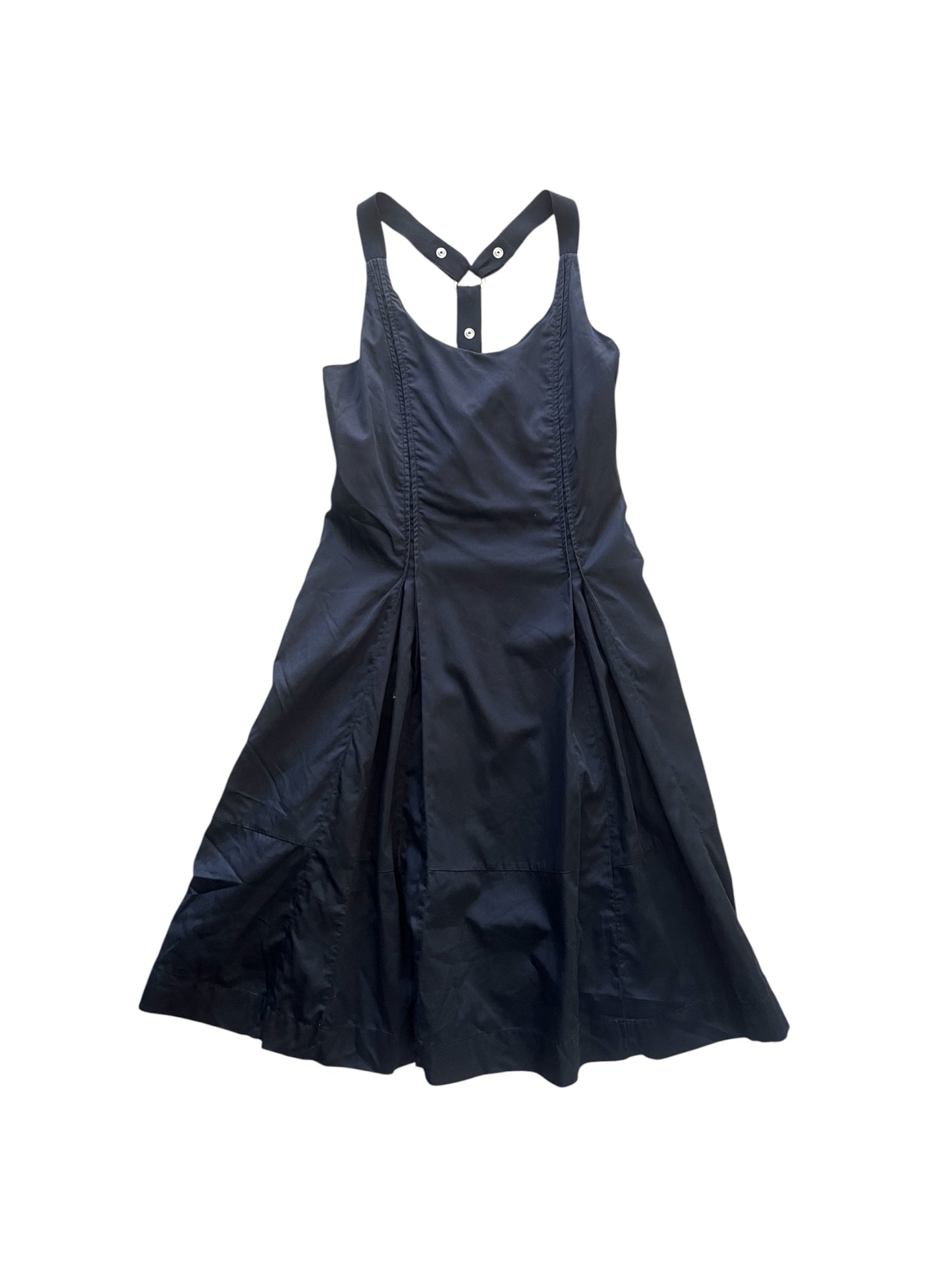 Sportmax Black Structured A-Line Dress #12399