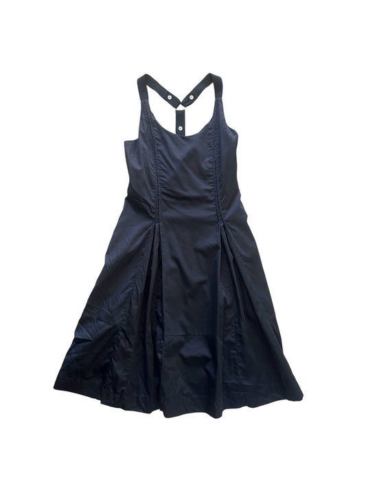 Sportmax Black Structured A-Line Dress #12399