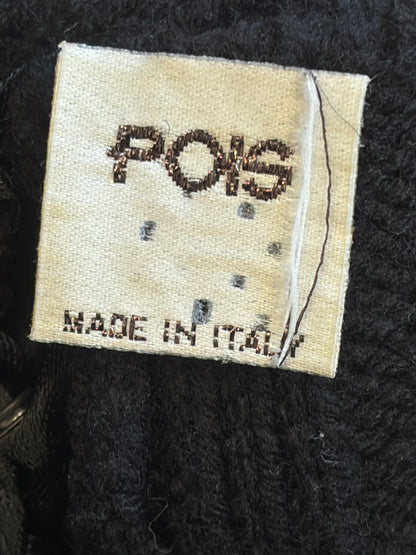 Pois Rib Knit Laced Corset Top #13375