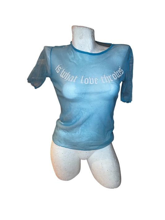 Mesh Baby Tee #7546