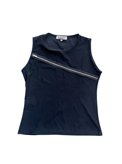 Blindsate Zip Detail Top #11990