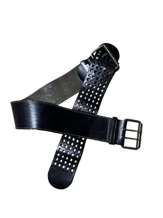 Perforated Leather Belt #12000
