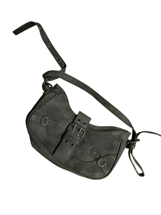 Olive Buckle Shoulder Bag #13580
