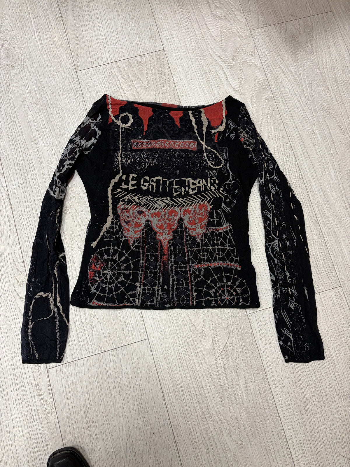 Italian Gothic Jacquard Top #13320