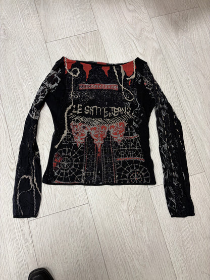 Italian Gothic Jacquard Top #13320