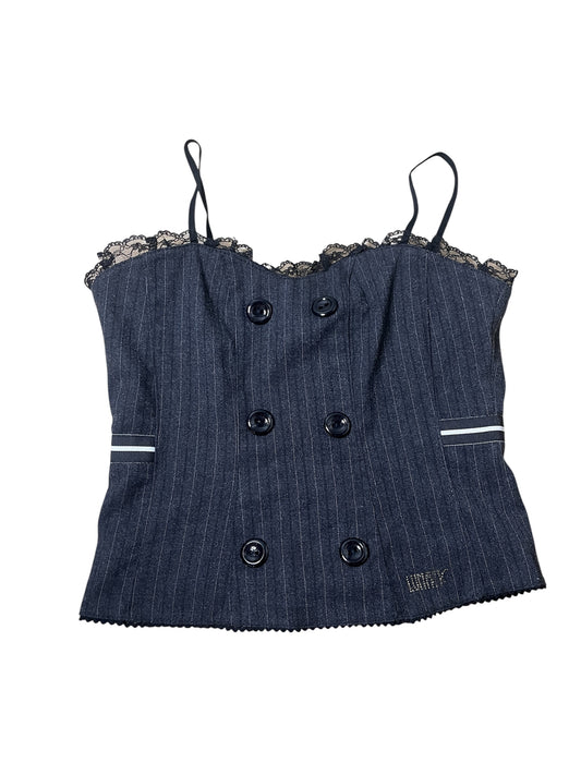 Pinstripe Corset Top #11612
