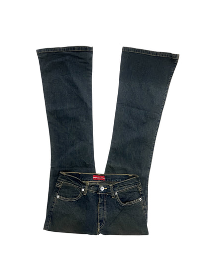 Dark wash bootcut jeans W28 #11315