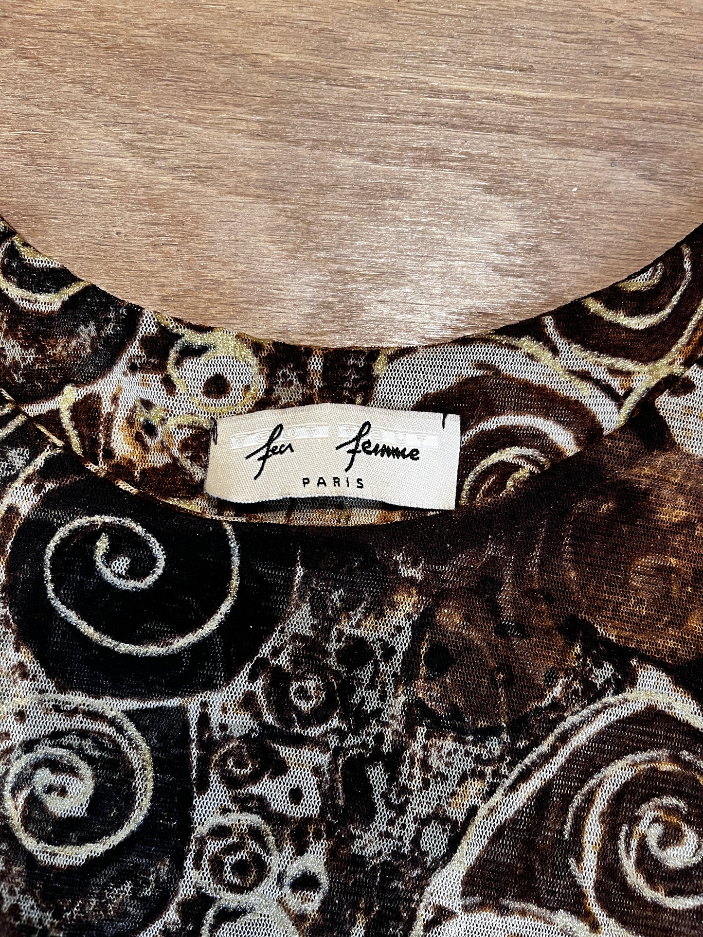 Abstract Swirl Femme Tank #5813