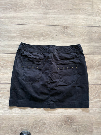 Vintage Calvin Klein Studded Mini Skirt #13249