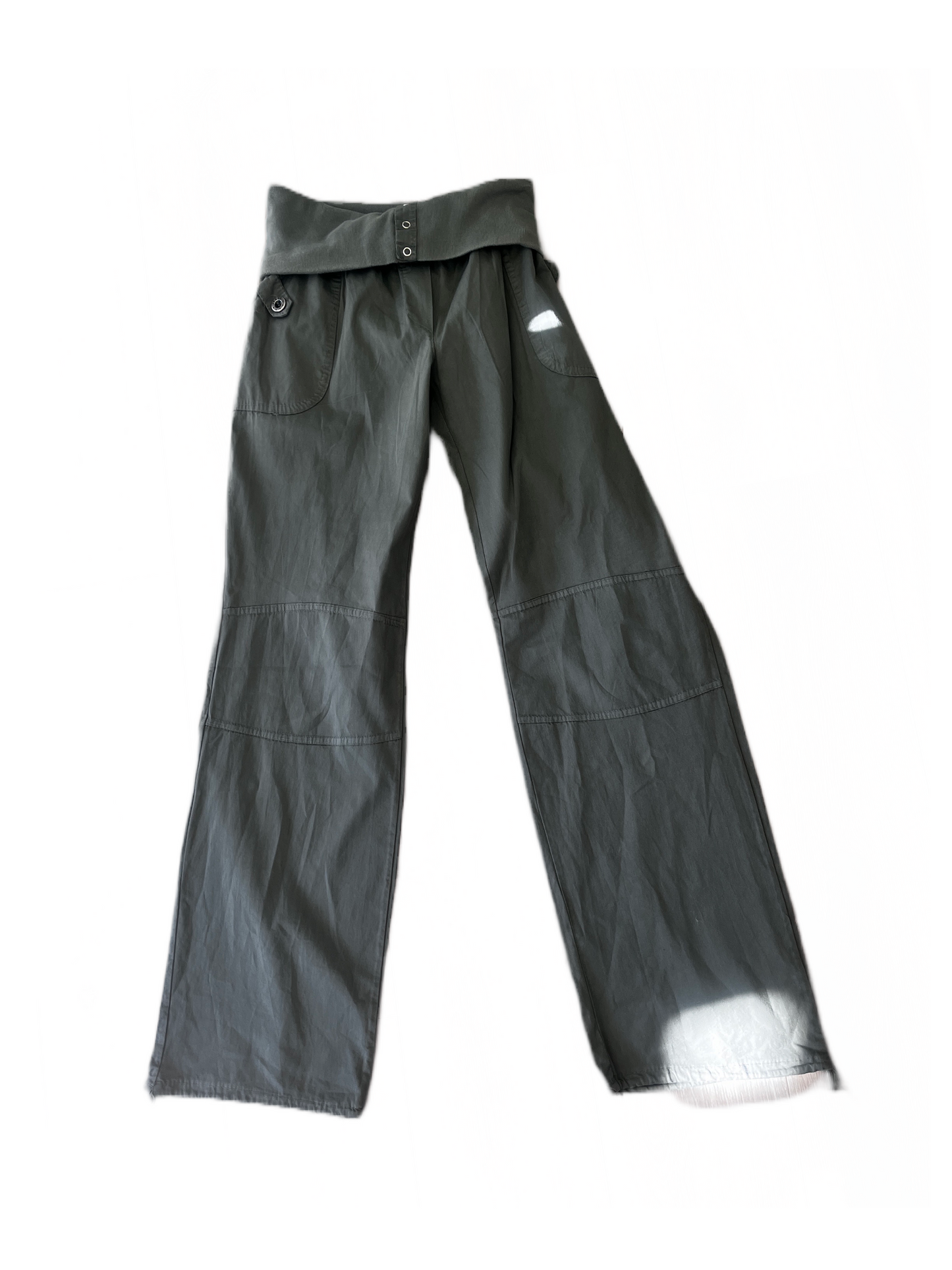 Lowrise Flare Cargo Pants S #4760
