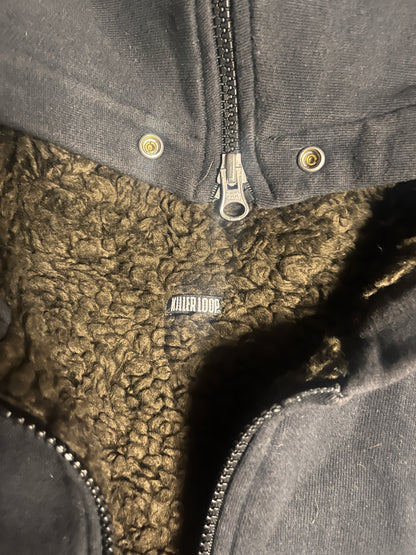 Killerdloop Sherpa Lined Utility Hoodie (Early 2000s) #11244