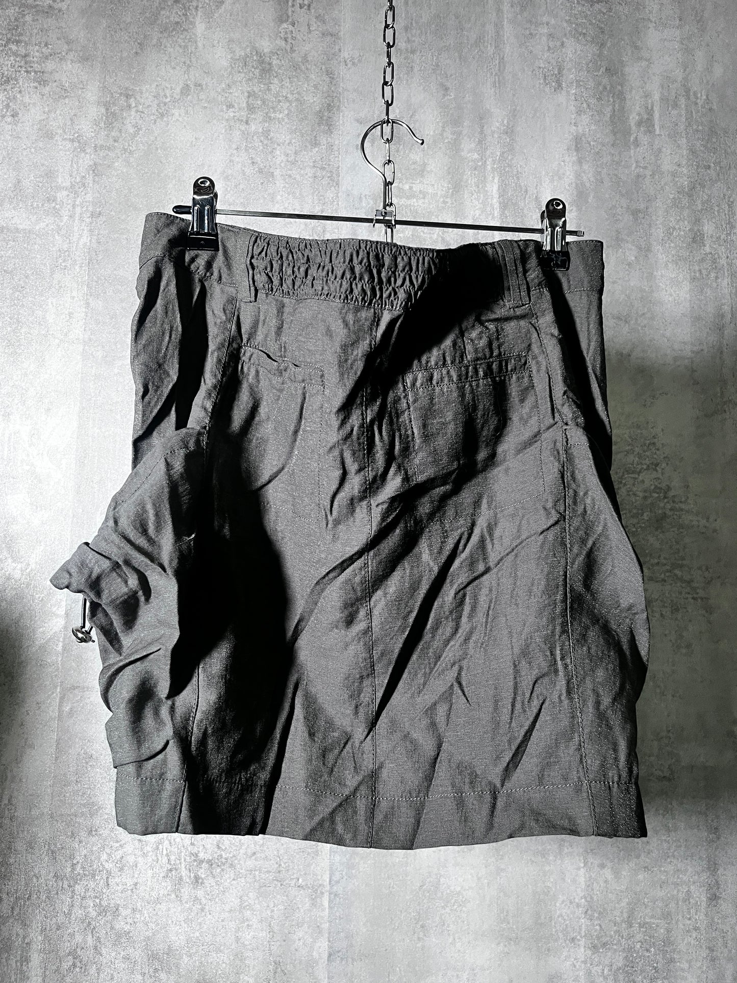 deconstructed structured mini-skirt #10746