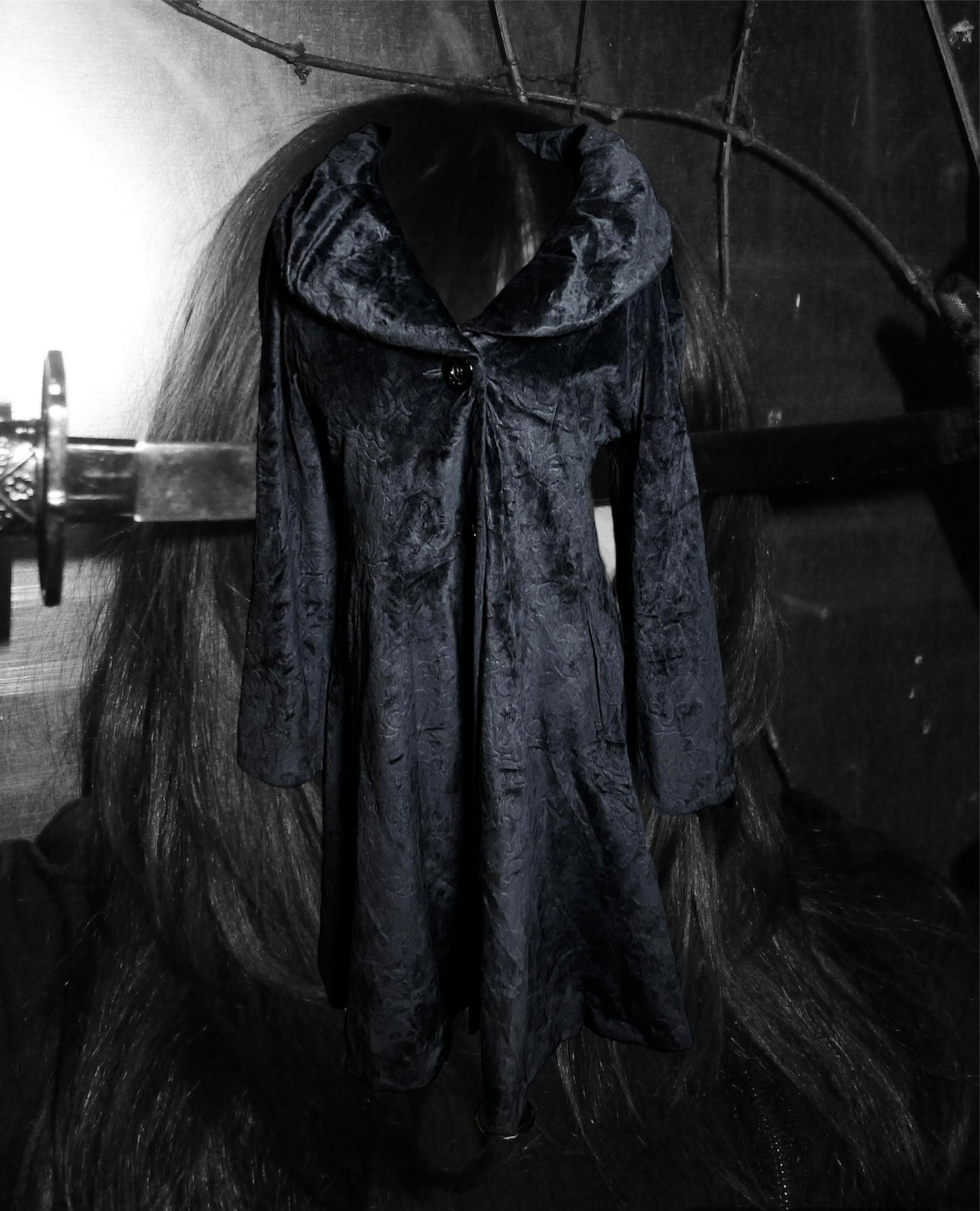 Gothic Vampire Jacket Dress M 2902