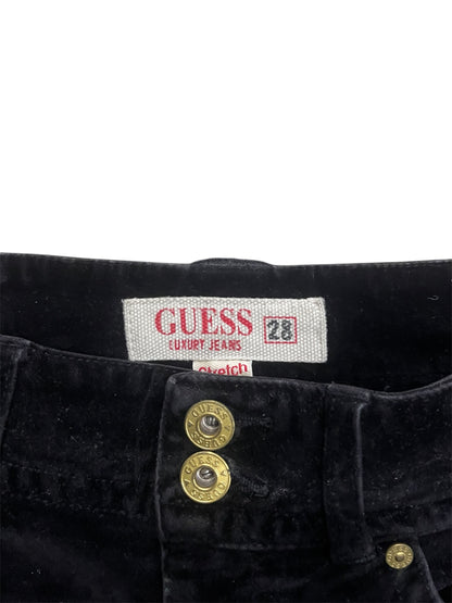 GUESS Luxury Jeans – Black Velvet Mini Skirt (Size 28)
#11326
