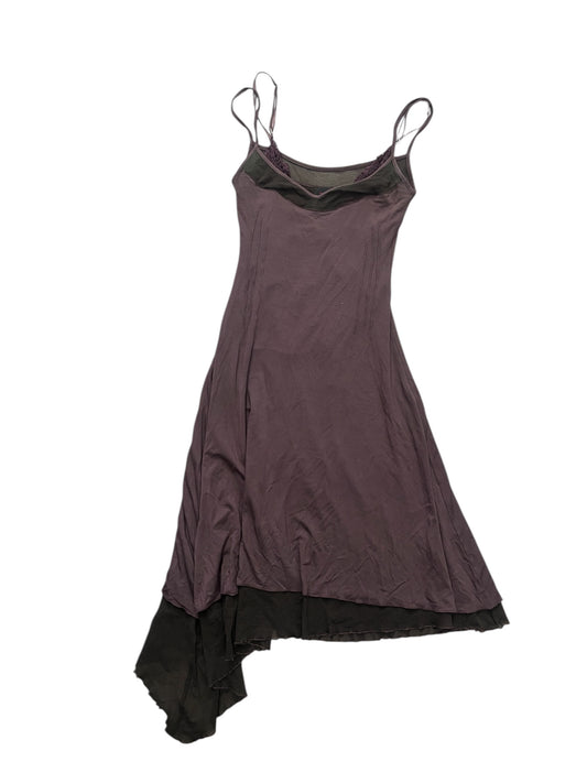 Brown slip dress from ZOE Milano, early 2000s #11321