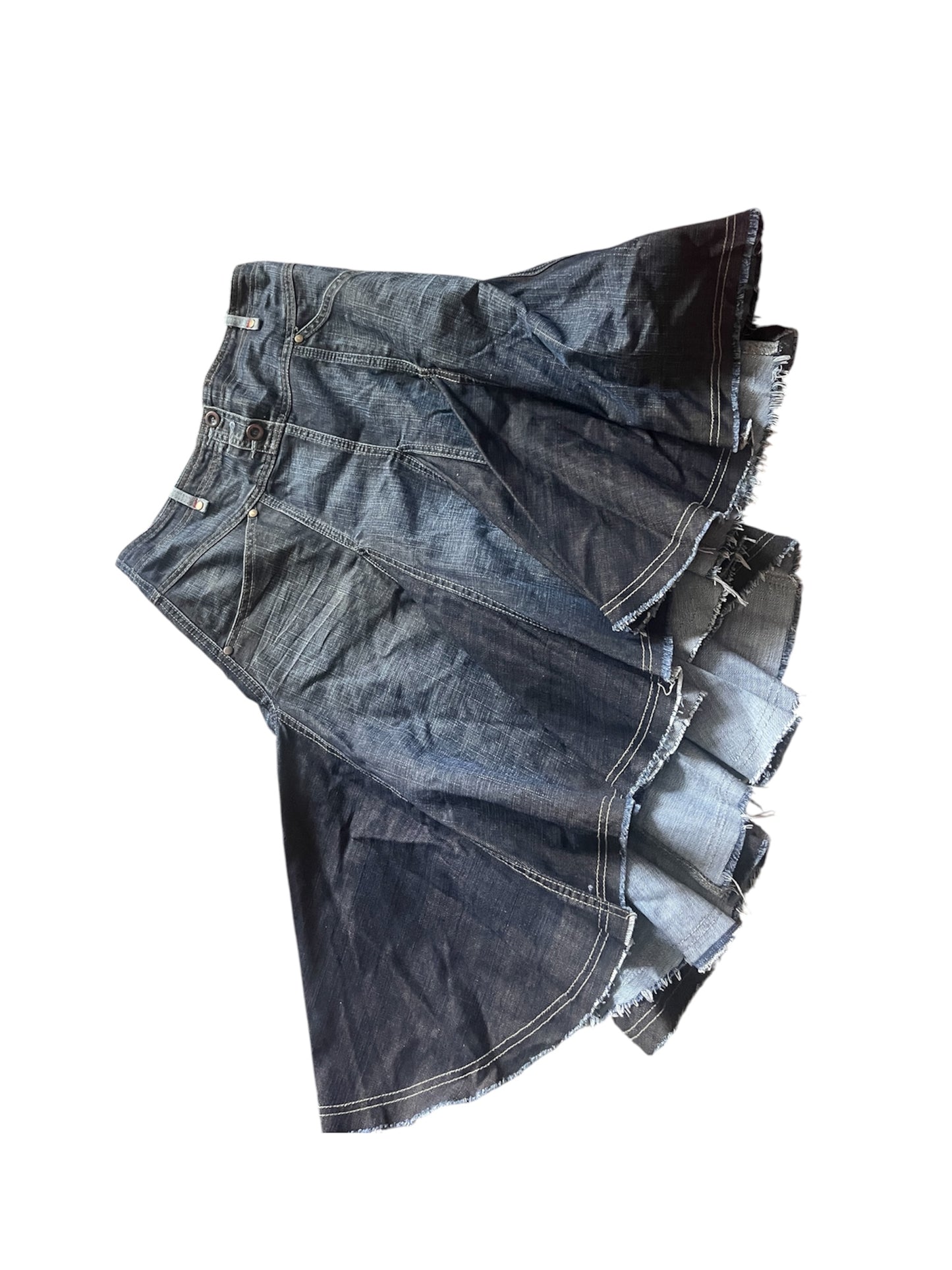 Denim Skirt #12595