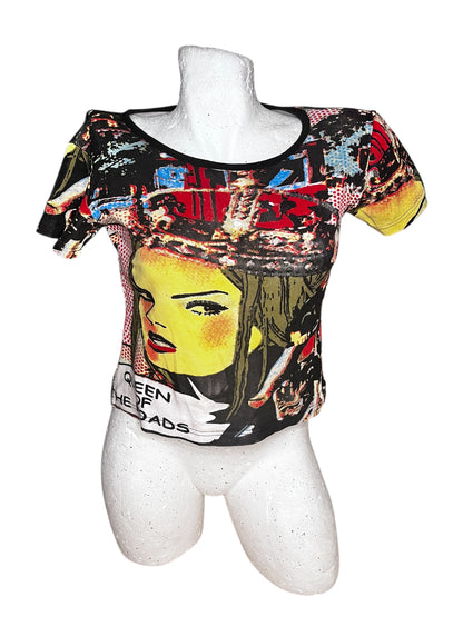 Pop Art Graphic Tee #7271