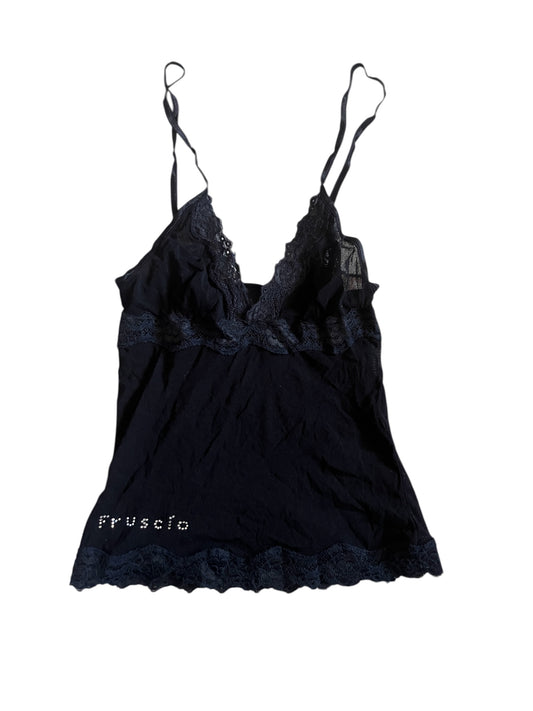 Fransa Black Lace Camisole #12199