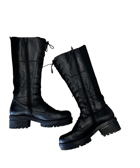 VegaBond Lace Leather Boots 38 #5229