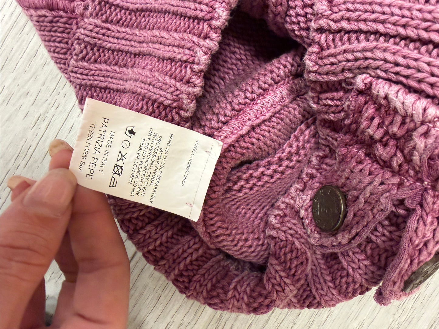 Patrizia Pepe Cotton Knit Jacket #13322