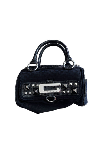 Guess Monogram Mini Handbag with Stud Detail #12424