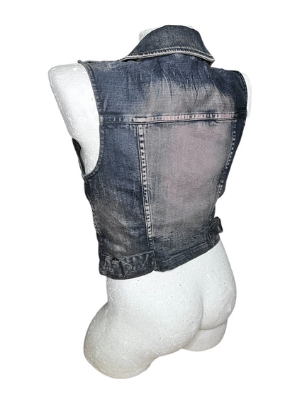 Edc Cropped Vest #7955