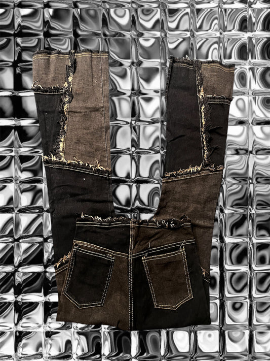 Patchwork Jeans #10998