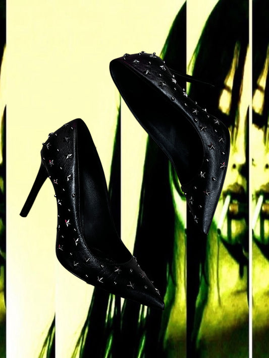 Balmain Paris Studded Heels