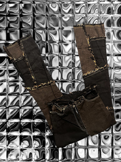 Patchwork Jeans #10998