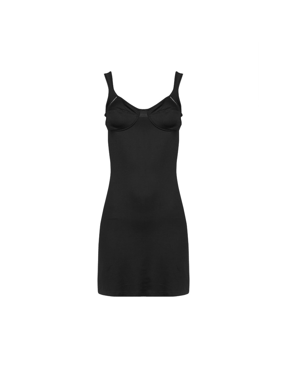 1990s Versace Intensive Black Mini Dress #13769