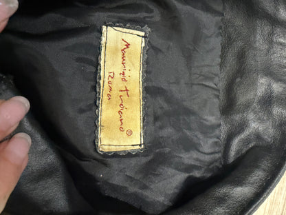 Maurizio Tacconi Leather Utility Jacket #13309