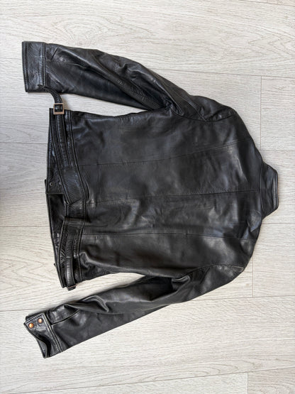 L’Equipe Plus Leather Biker Jacket #13171