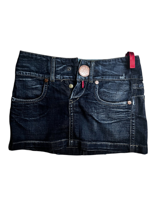 Mini Denim Skirt #8036