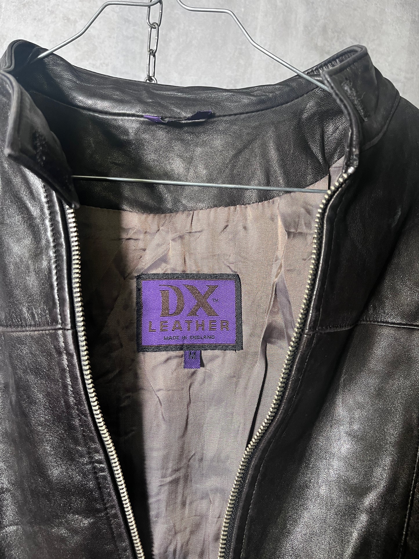 Metallic Leather Jacket #10535