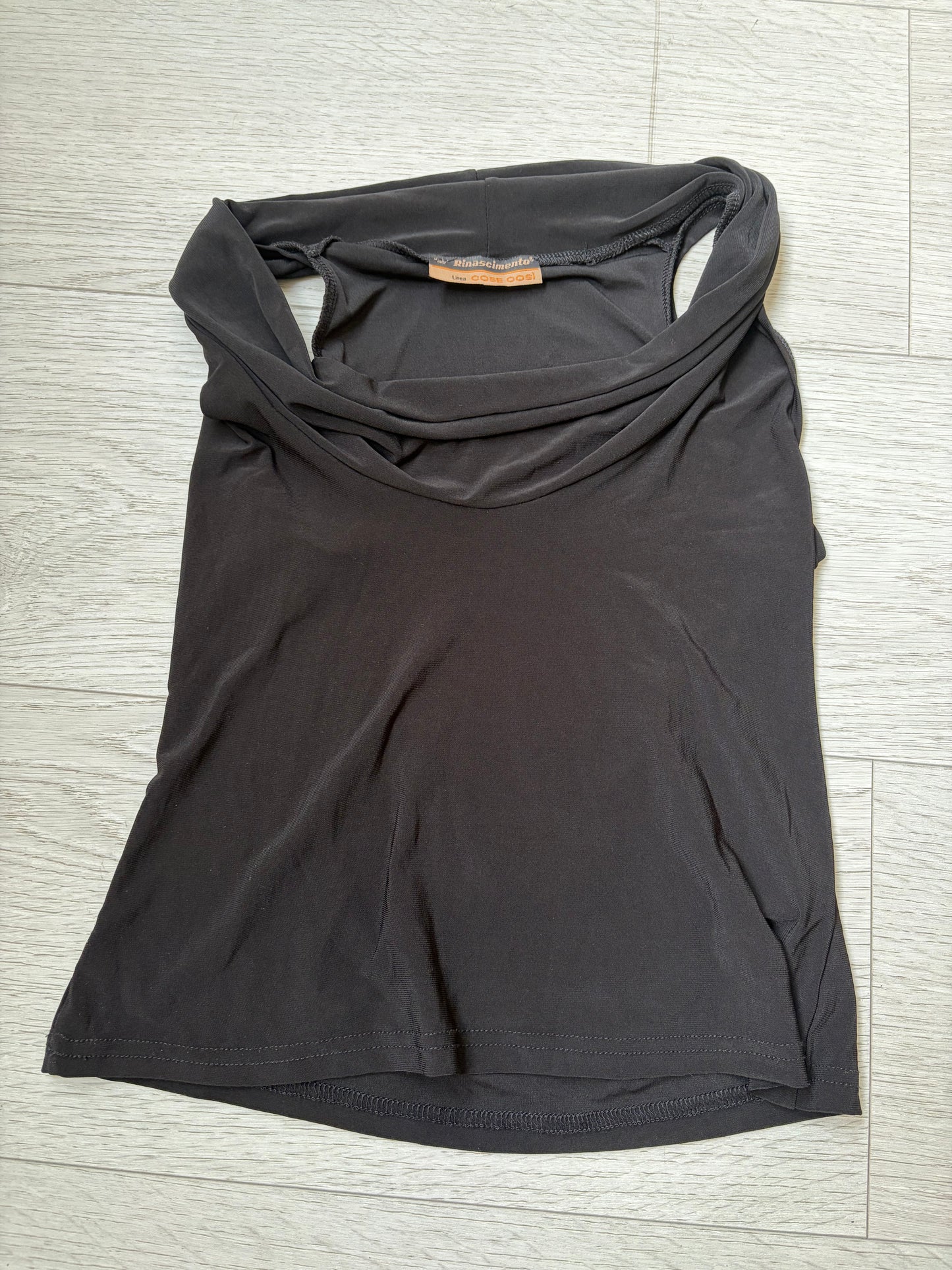 Rinascimento Draped Cowl-Neck Top #13206
