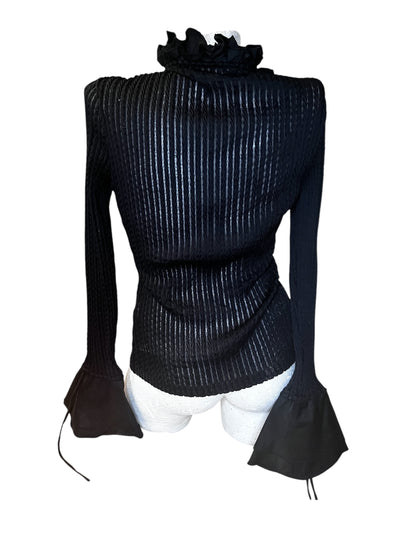 Victorian Zip- Up Top #7909