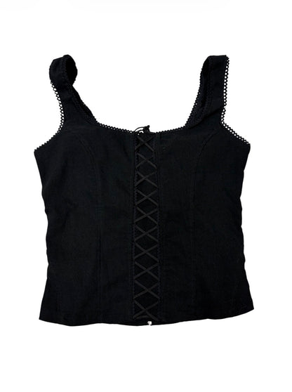 Jennifer Lace-Up Corset Top #13335
