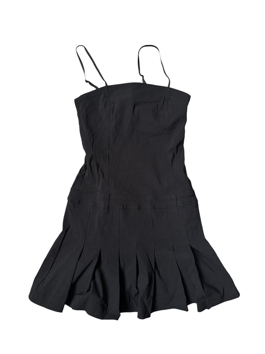 Vintage Funkie Asymmetric Strappy Midi Dress #13224