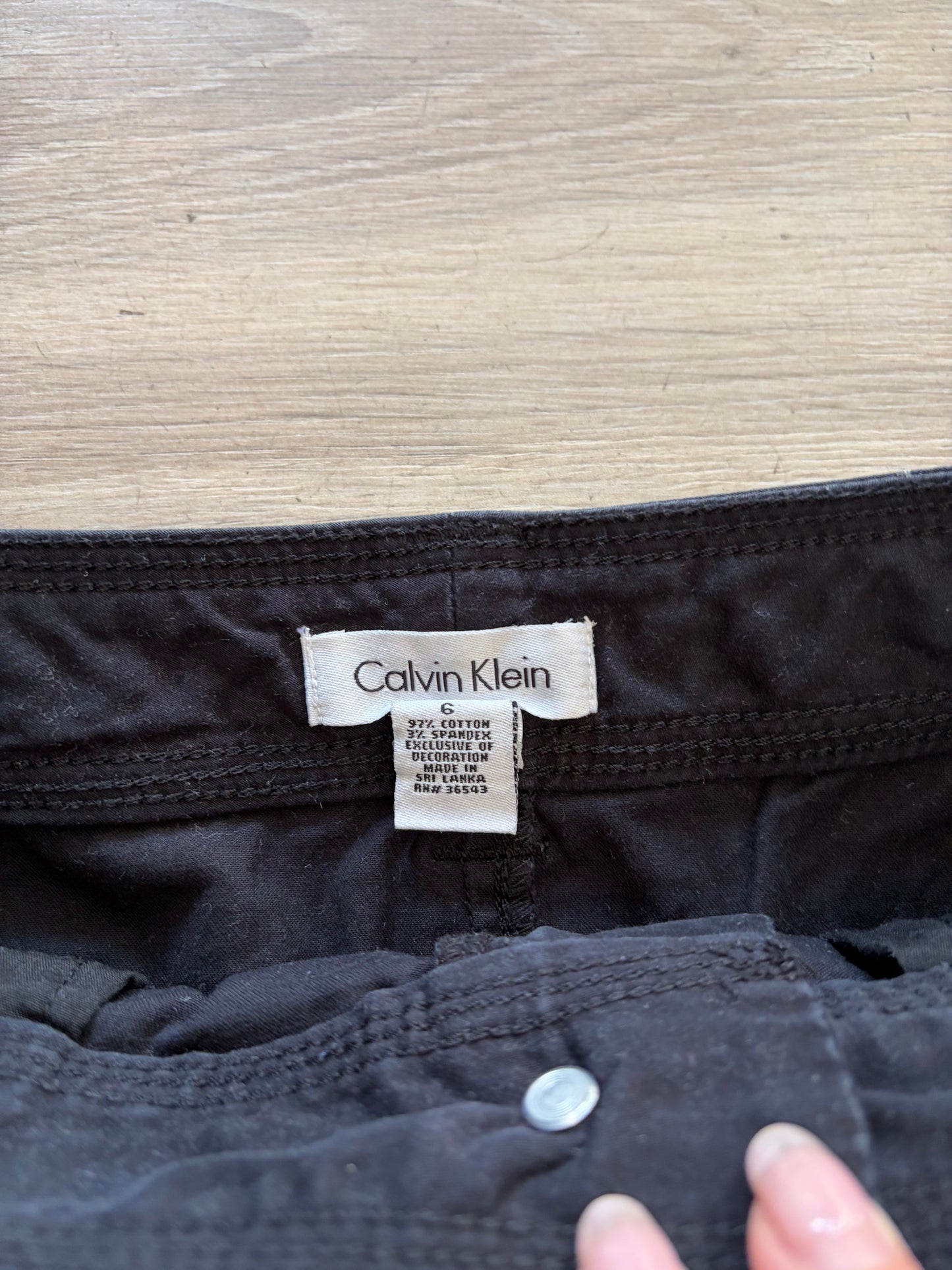 Vintage Calvin Klein Studded Mini Skirt #13249