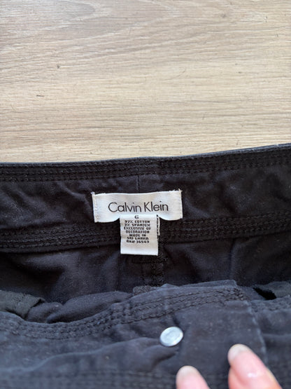 Vintage Calvin Klein Studded Mini Skirt #13249