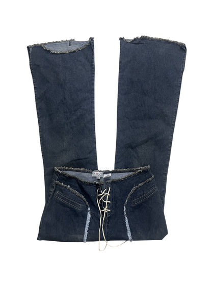 Dark wash denim jeans #11370