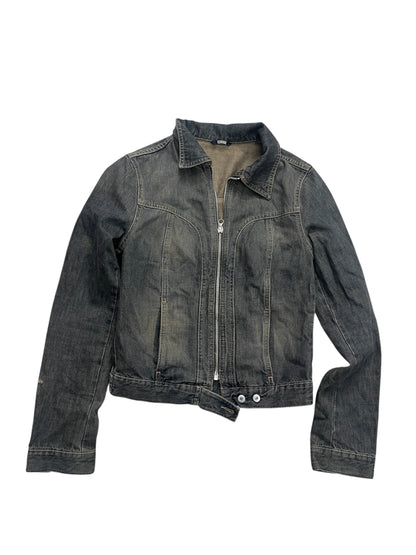 Dark washed denim jacket #11366