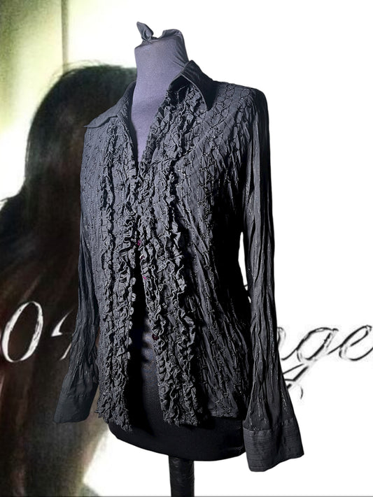 2000s gothic shirt #