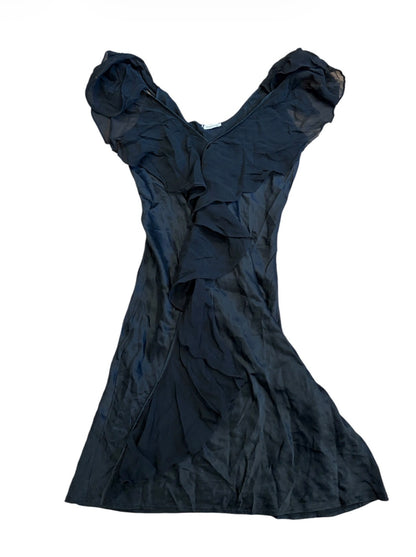 Intimissimi Ruffled Silk Dress #13393